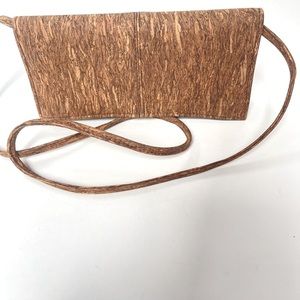 Beautiful Crossbody Purse Real Portuguese Cork NWOT Spring Summer